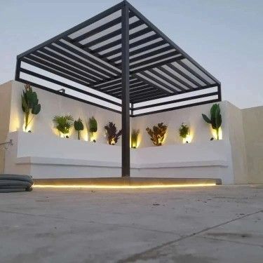 مظلات وبرجولات